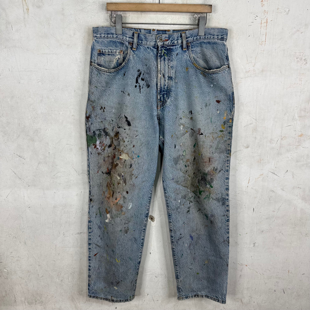 Vintage Lucky Brand Painter Distressed Jeans