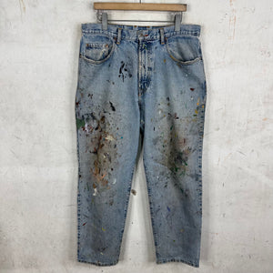 Vintage Lucky Brand Painter Distressed Jeans