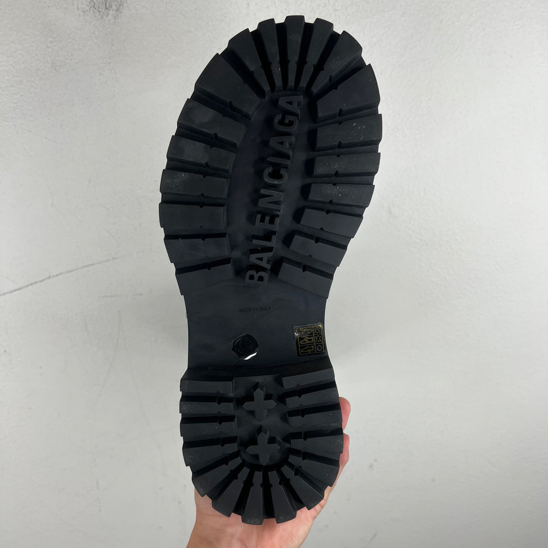 Balenciaga Leather Hummer Boots