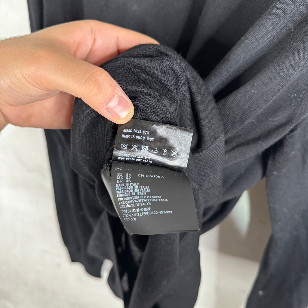 Prada Thin Logo Wool Sweater