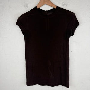 Rick Owens Oxblood Level T-Shirt
