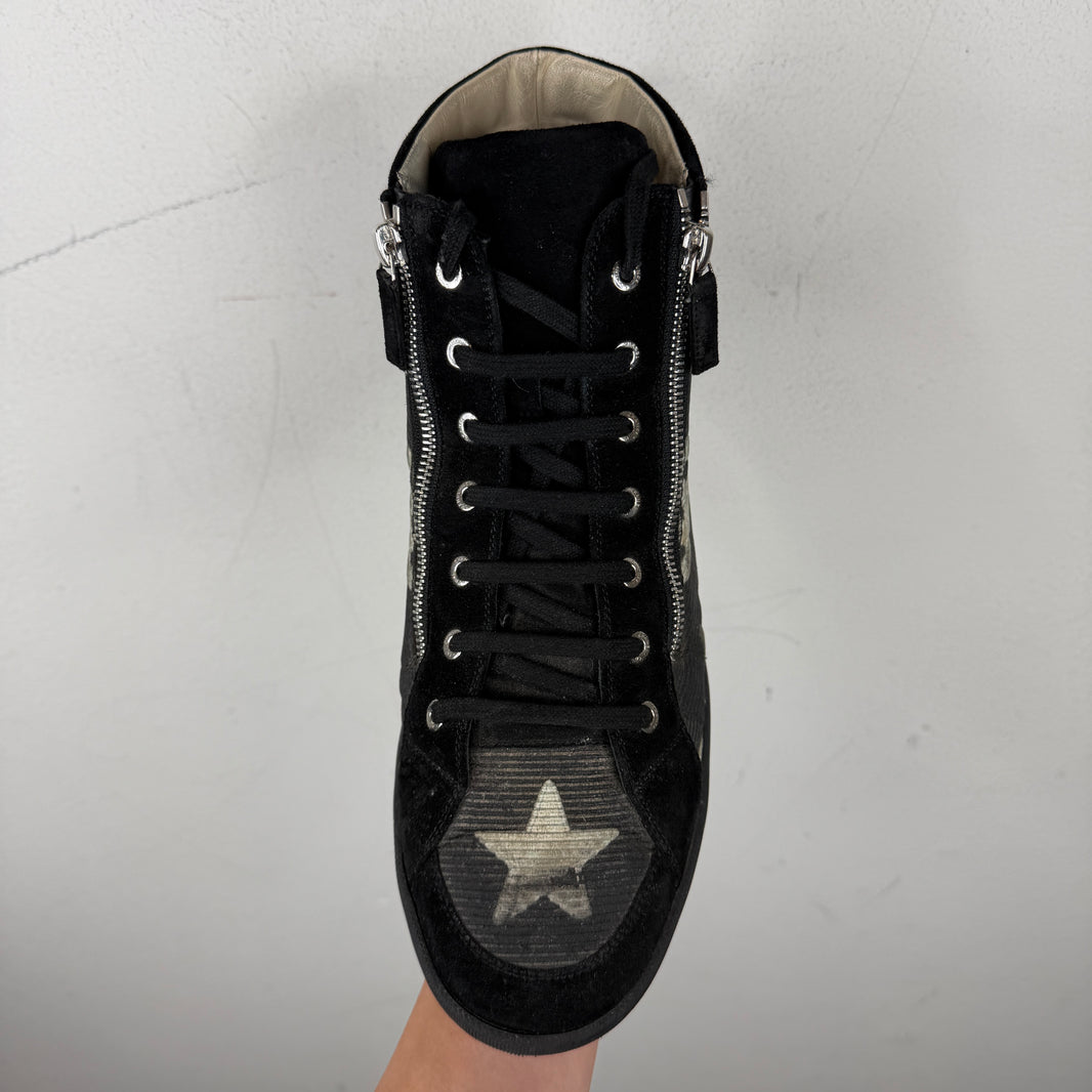 Chanel Zipper Star Sneakers