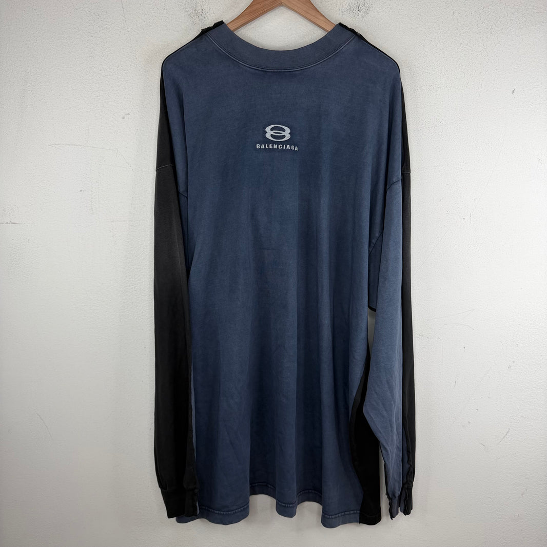 Balenciaga Sample Split Jersey Unity L/S T-Shirt