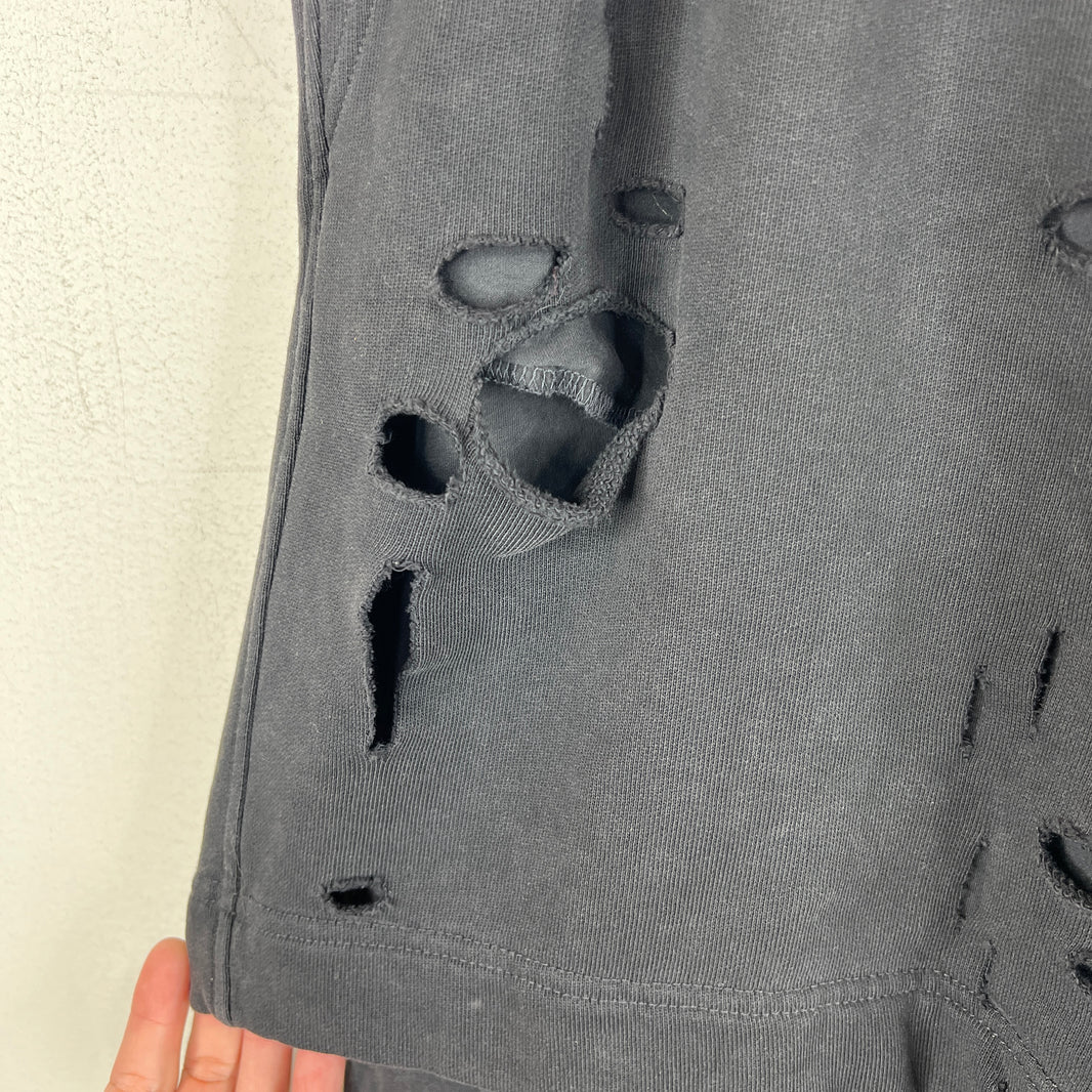 Givenchy Distressed Double Layer Shorts