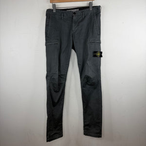 Stone Island Gray SK Cargo Pants