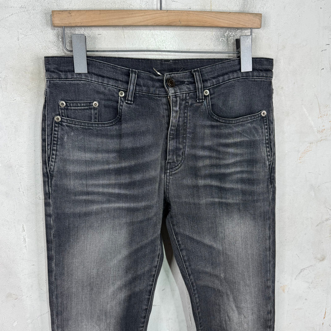 Saint Laurent Charcoal D02 Jeans