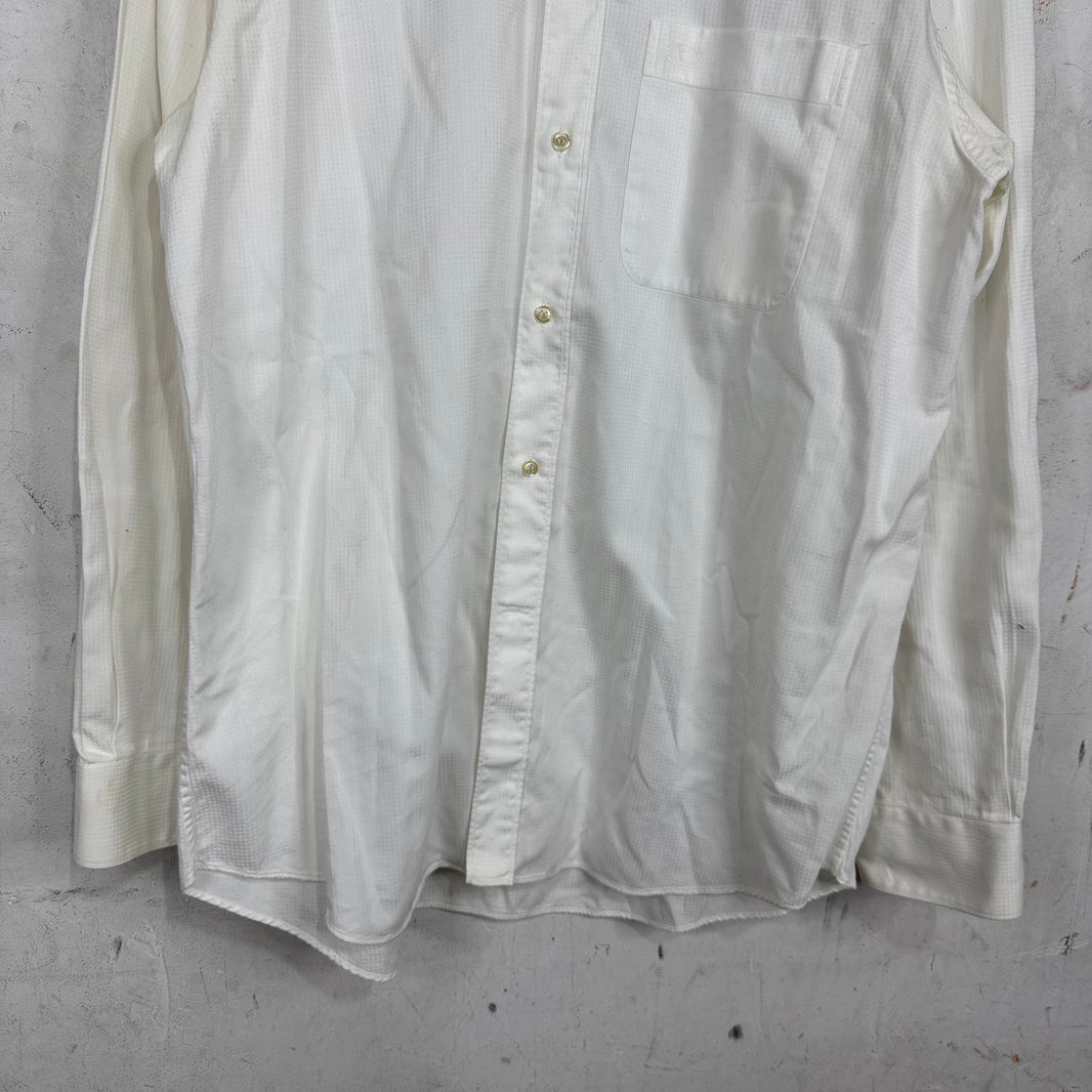 Valentino White Buttoned Shirt