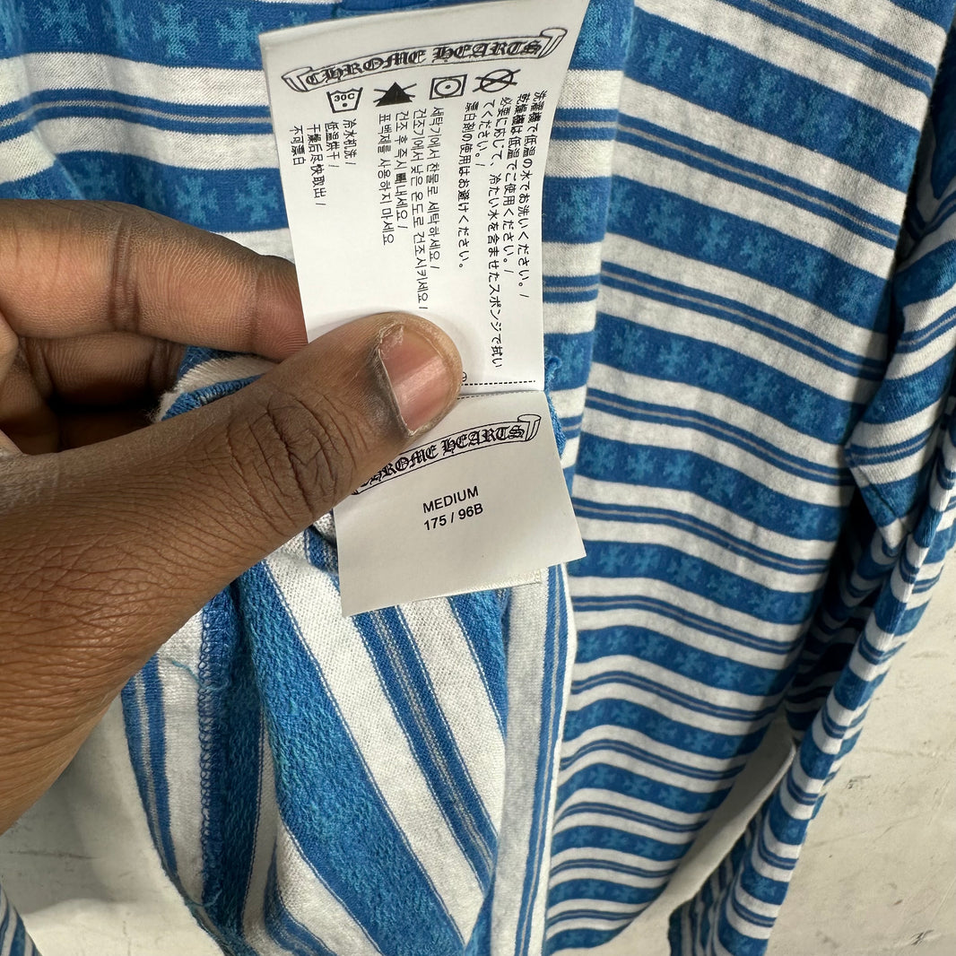 Chrome Hearts Striped Rugby Polo