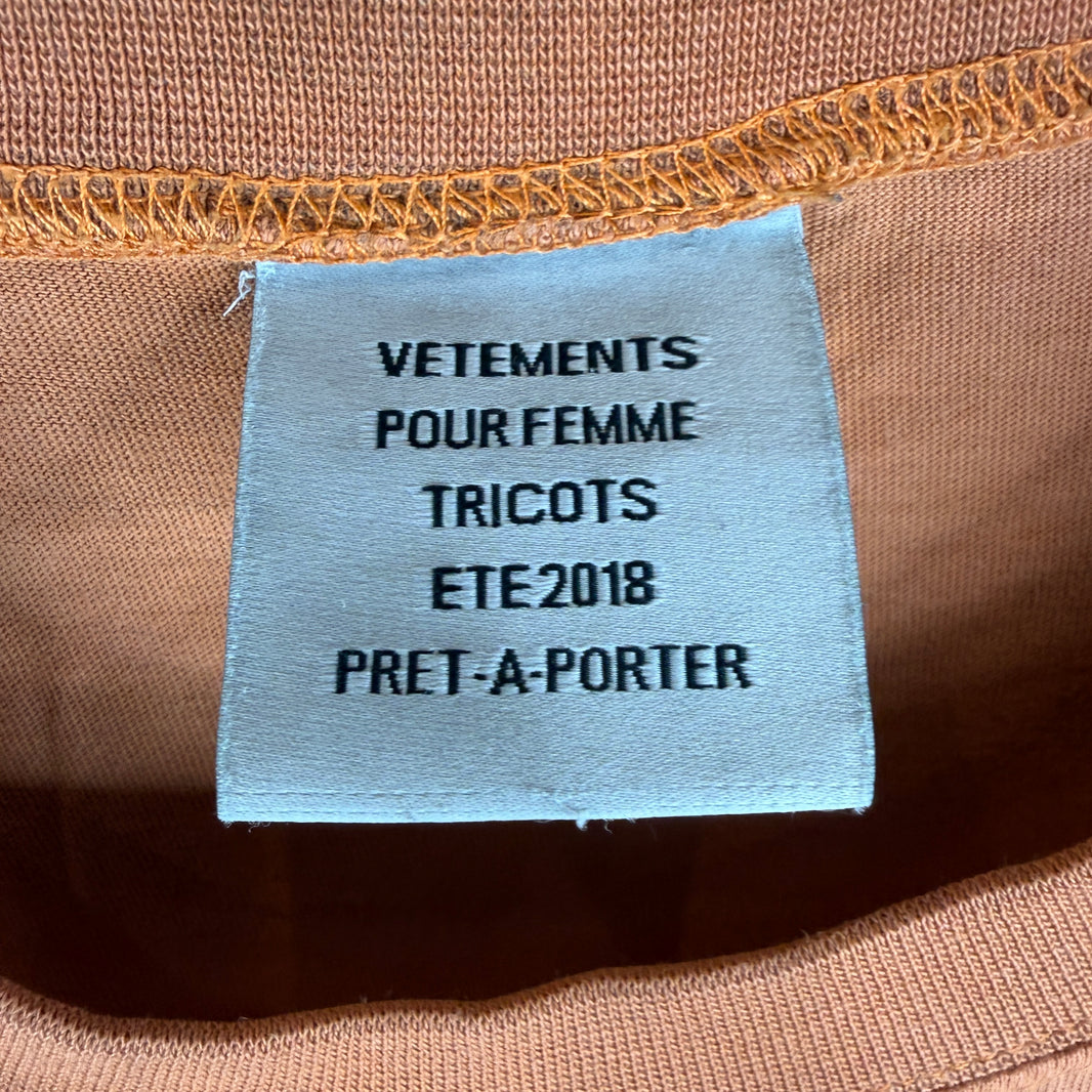 Vetements Fiberoptic T-Shirt