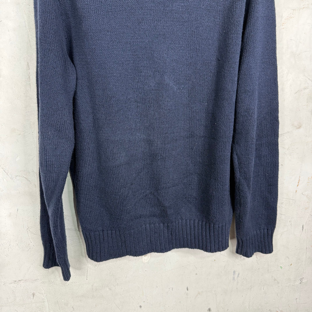 Ralph Lauren Navy Polo Bear Sweater