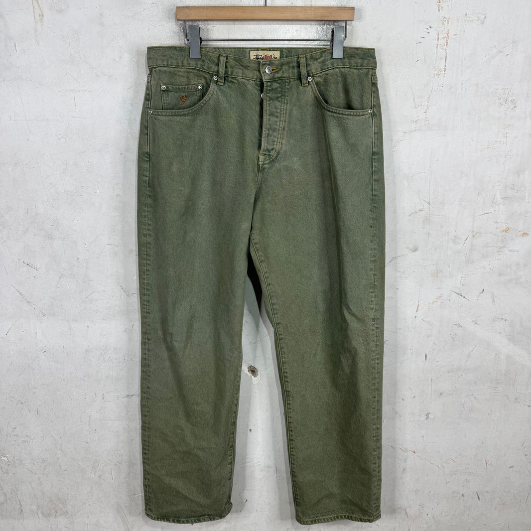 Stussy Dirty Wash Big Ol Jeans