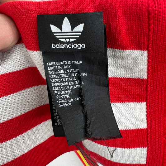 Balenciaga Adidas Red Soccer Scarf