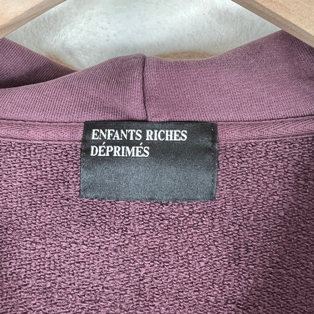 ERD Wine Distressed Logo Hoodie