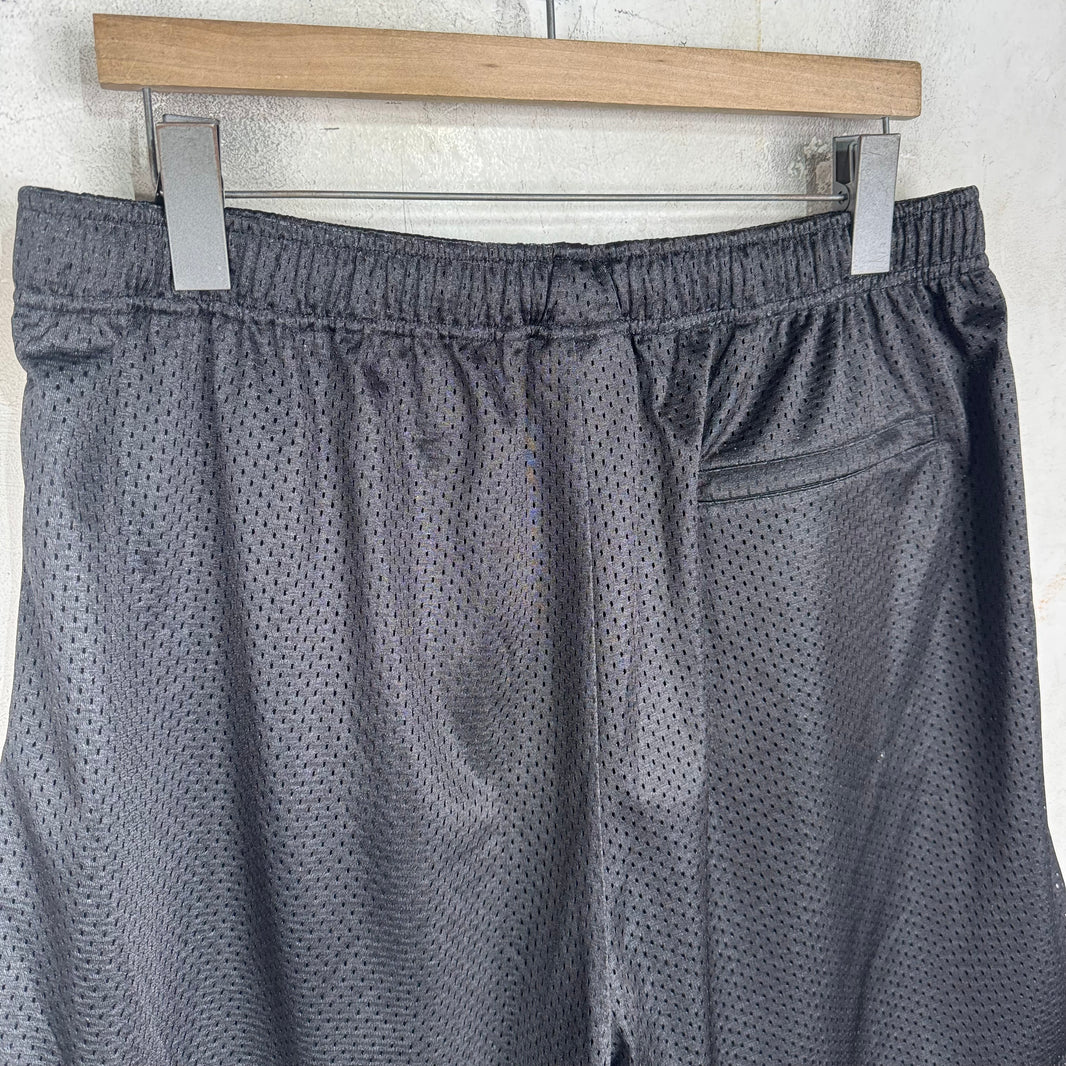 Supreme Rhinestone Script Mesh Shorts