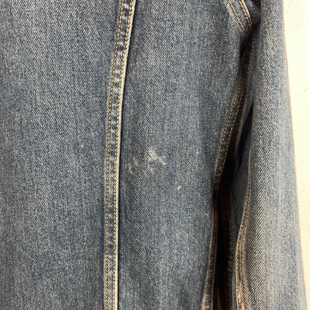 Saint Laurent 2016 Mud Wash Denim Jacket