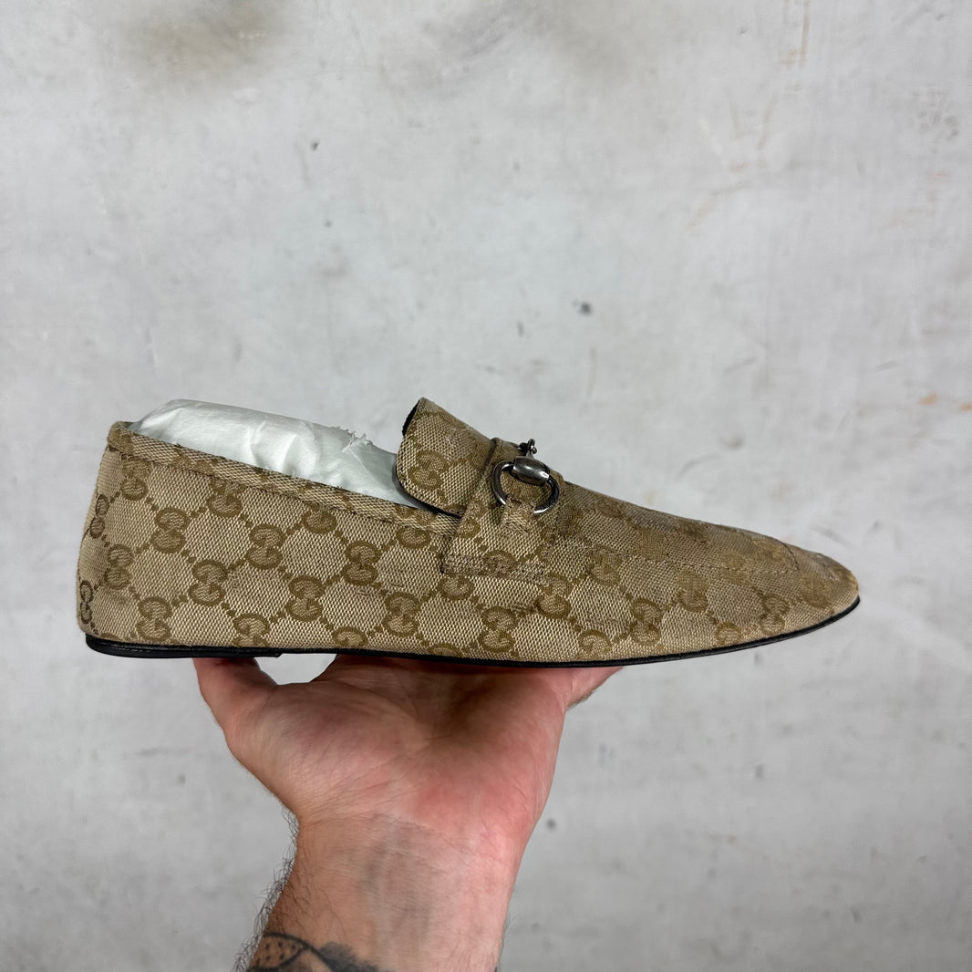 Gucci Monogram Ragazzo Mules