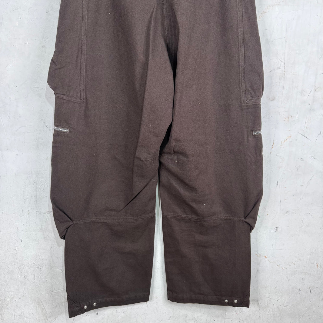 Jacquemus Brown Loose Cargos