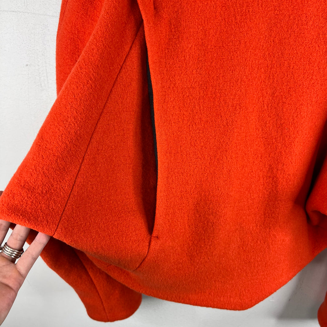 Kiko Kostadinov Orange Fleece Remus Jacket