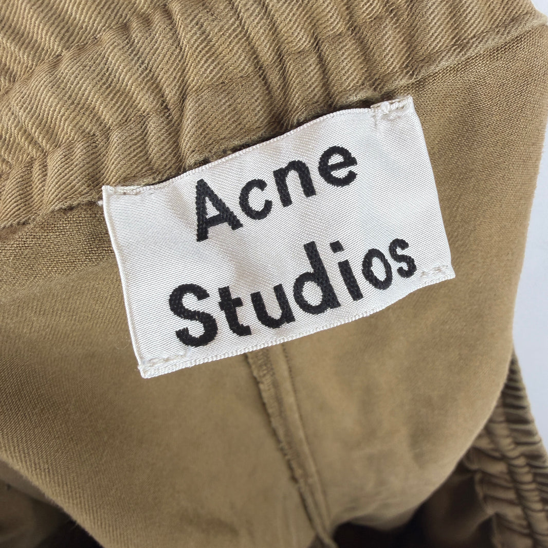 Acne Studios Brown Cargo Shorts