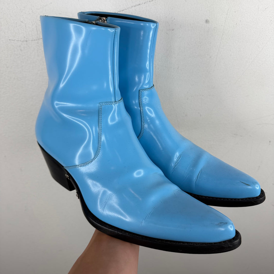 Calvin Klein 205W39NYC Blue Cowboy Boots