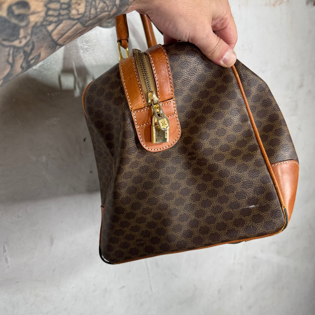 Celine Vintage Triomphe Duffle Bag