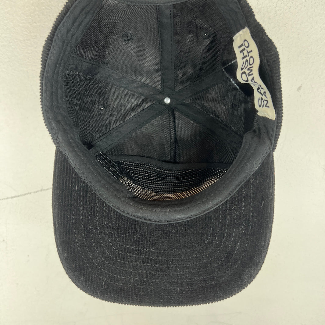 Satoshi Nakamoto Corduroy Chainstitch Logo Hat