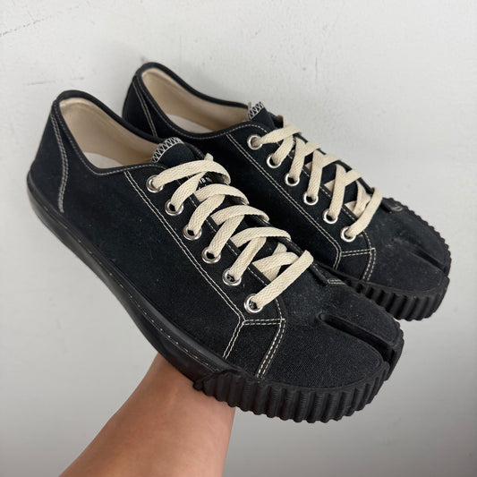 Margiela Black Tabi Sneakers