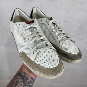 Saint Laurent Perforated Classic Low Sneakers