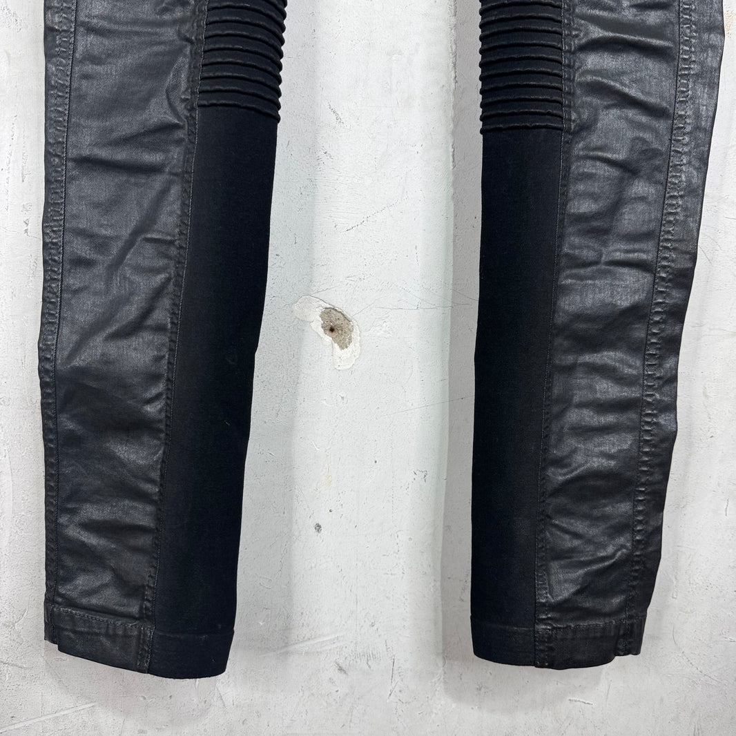 Rick Owens Waxed Memphis Jeans