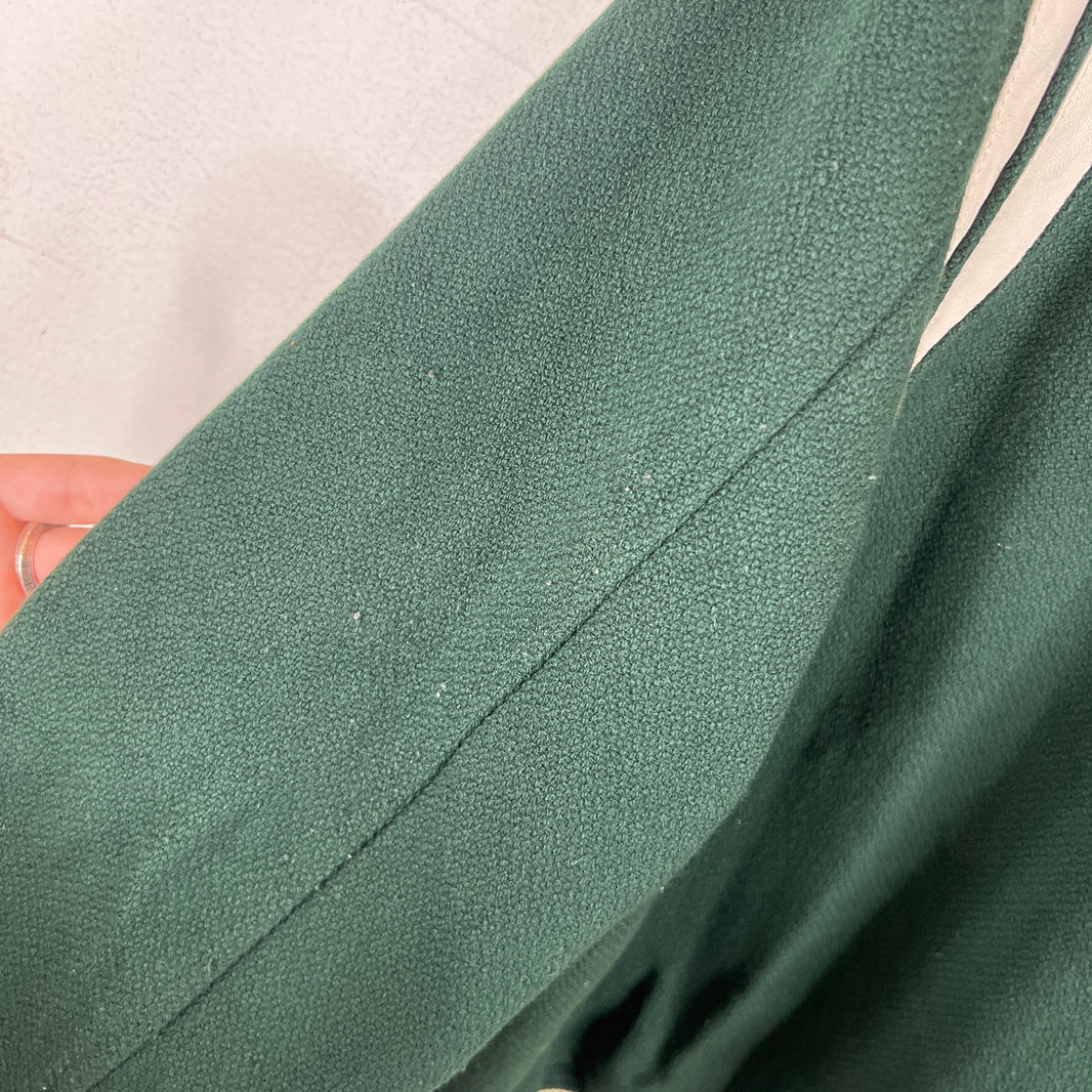 Saint Laurent Forest Green Teddy Jacket