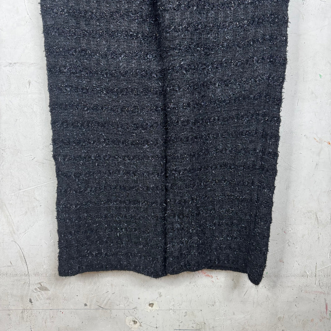 Balenciaga Tweed Loose Knit Pants