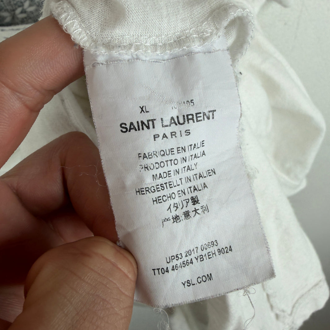 Saint Laurent Inside Print Universite T-Shirt