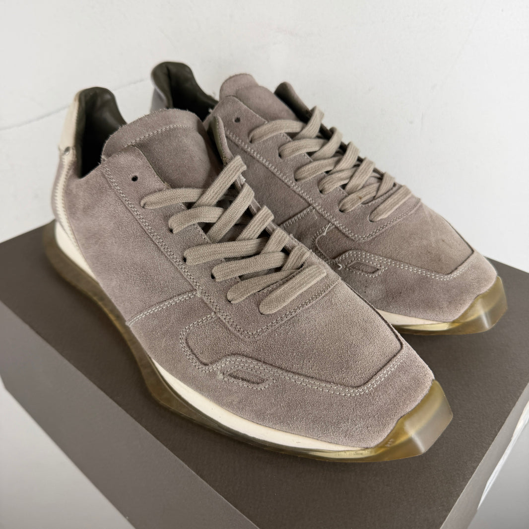 Rick Owens Vintage Runner Translucent Sole Sneakers