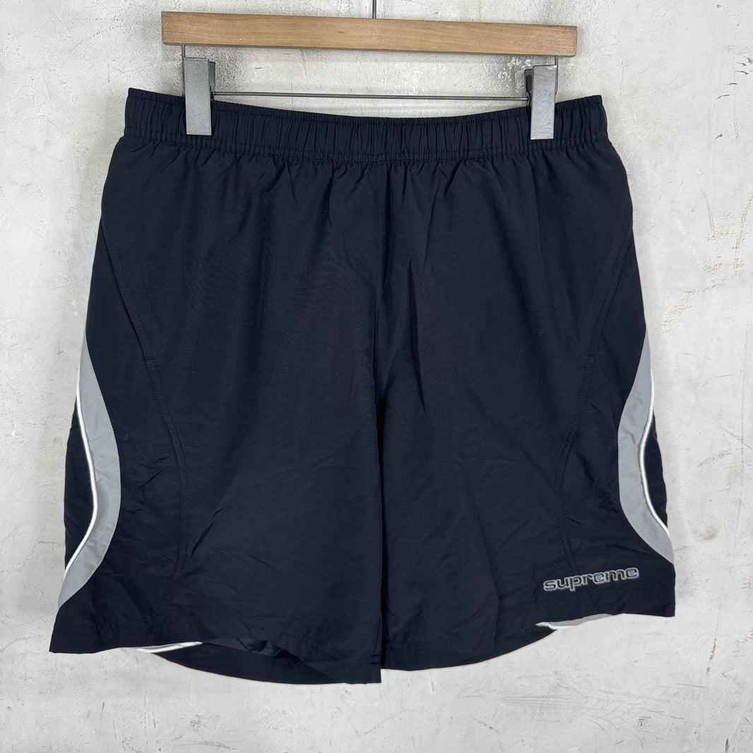 Supreme Black/Grey Swimming Trunks