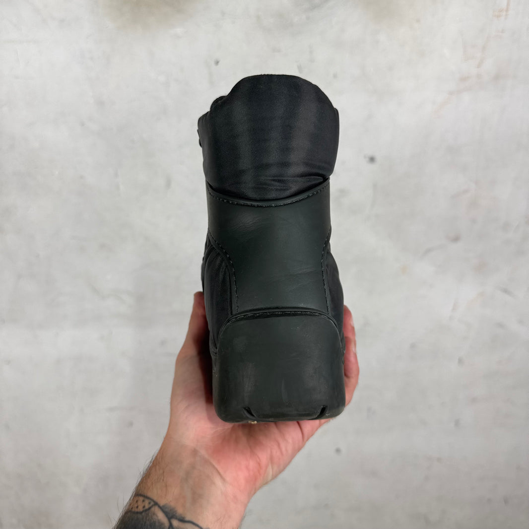 Bottega Veneta Charcoal Bomber Puddle Boots