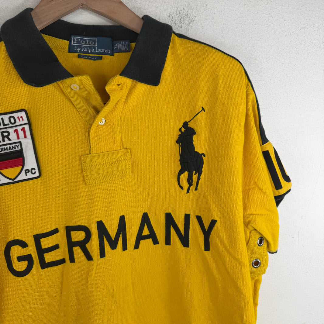 Ralph Lauren Yellow Germany Big Horse Polo