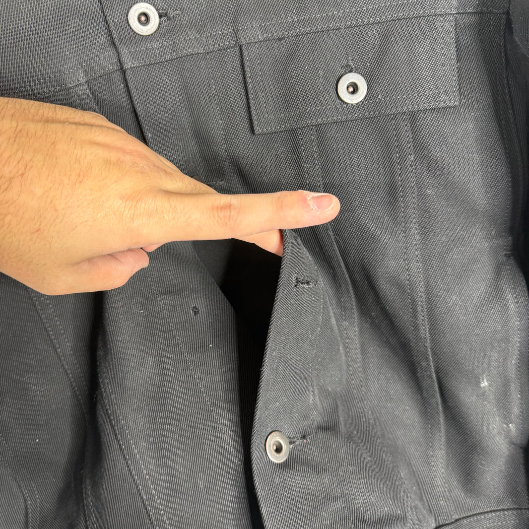 Rick Owens Bonotto Denim Trucker Jacket