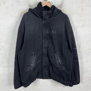 Balenciaga Surfer Denim Parka Jacket