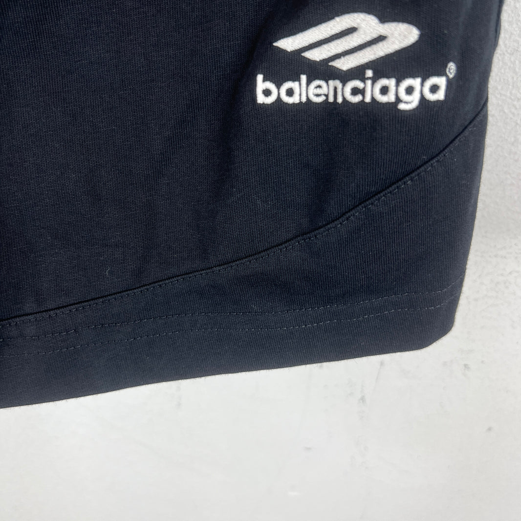 Balenciaga 3B Crest Soccer Shorts