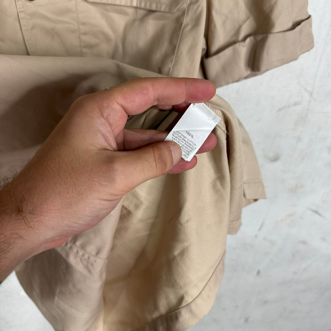Brunello Cucinelli Camp Collar Snap Button Shirt