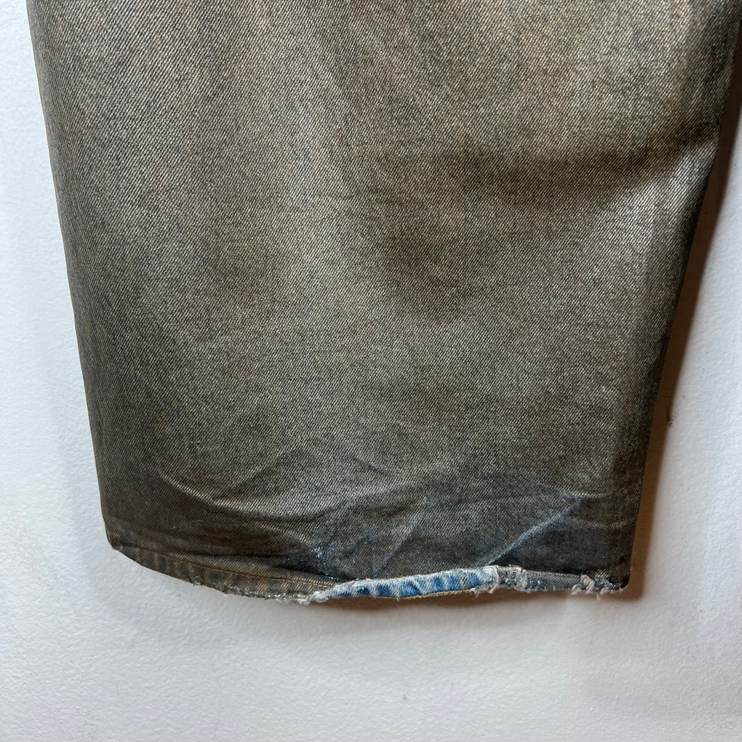 Acne Studios Baggy Waxed Jeans