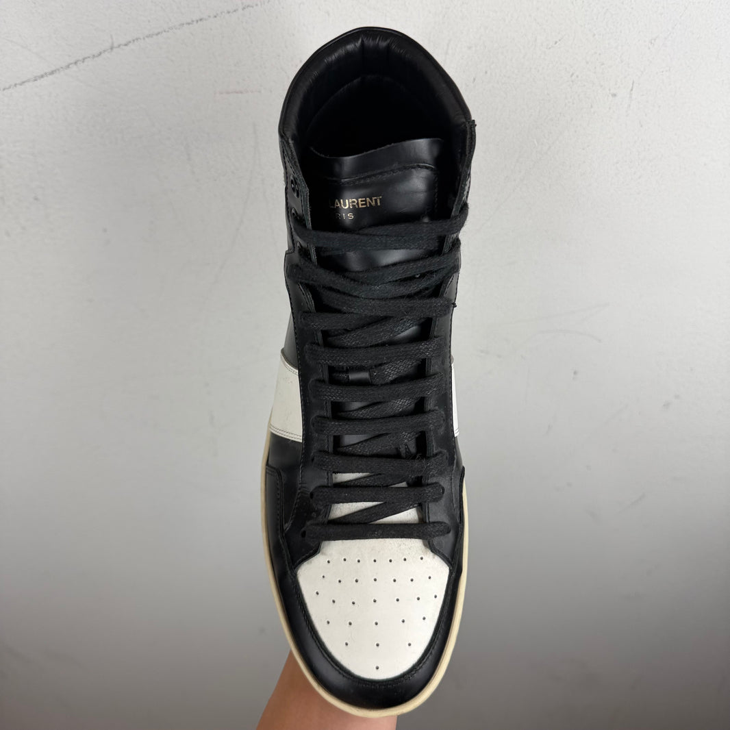 Saint Laurent Black/White SL-10H Sneakers