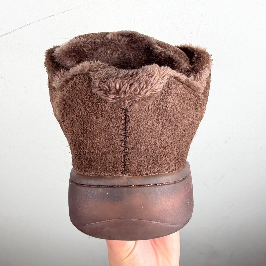 ERL Brown Suede Vamp Sneakers