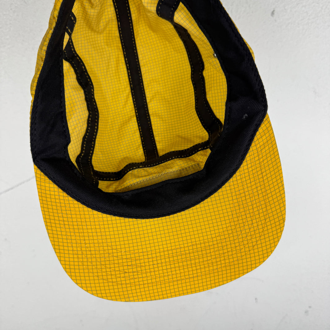 Supreme Yellow Grid Camp Hat
