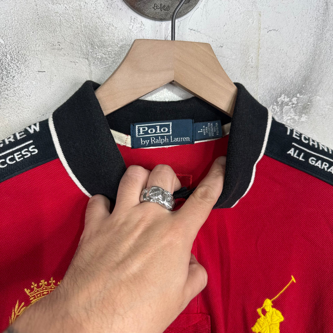 Ralph Lauren Red Italia Polo