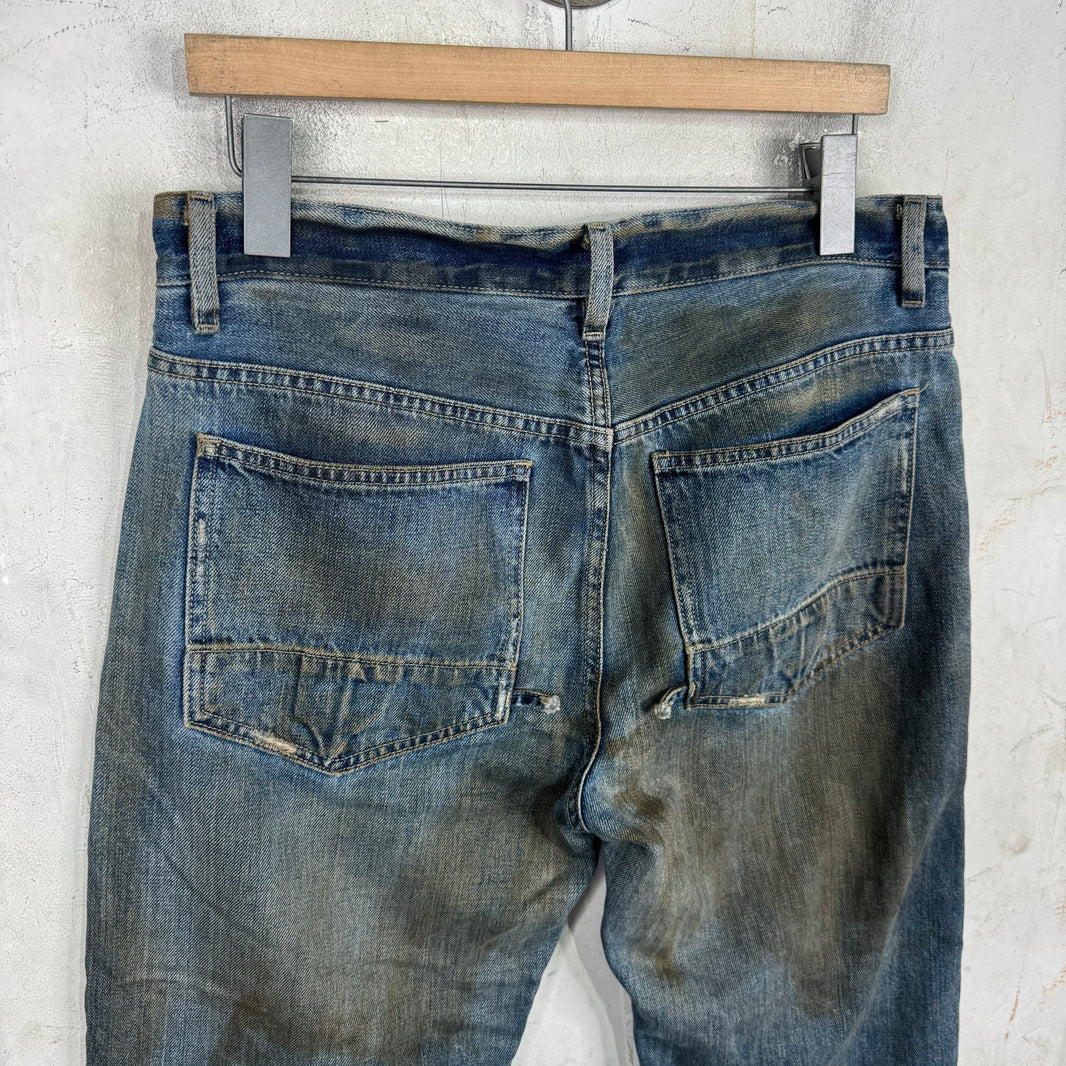 Rick Owens Slab Muddy Jeans