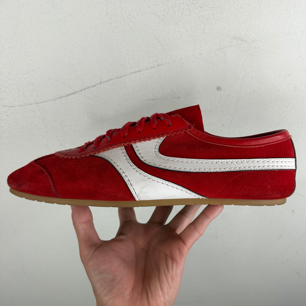 Dries Van Noten Red Sprinter Sneakers