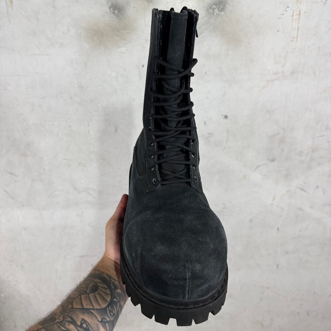 Balenciaga Canvas Stomper Booties