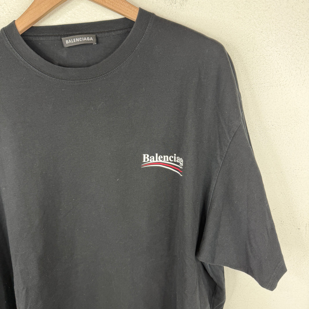 Balenciaga Black Campaign T-Shirt