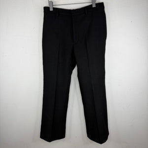 Second Layer Twill Pleated Bootcut Trousers